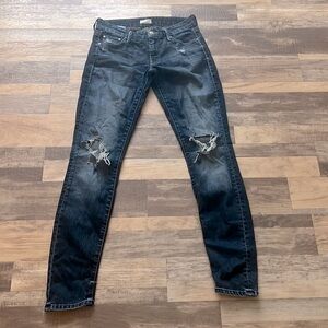 MOTHER THE LOOKER Tarnished distressed size 26